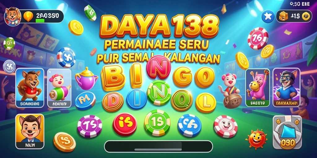 Tampilan gameplay Bingo yang menarik di DAYA138.