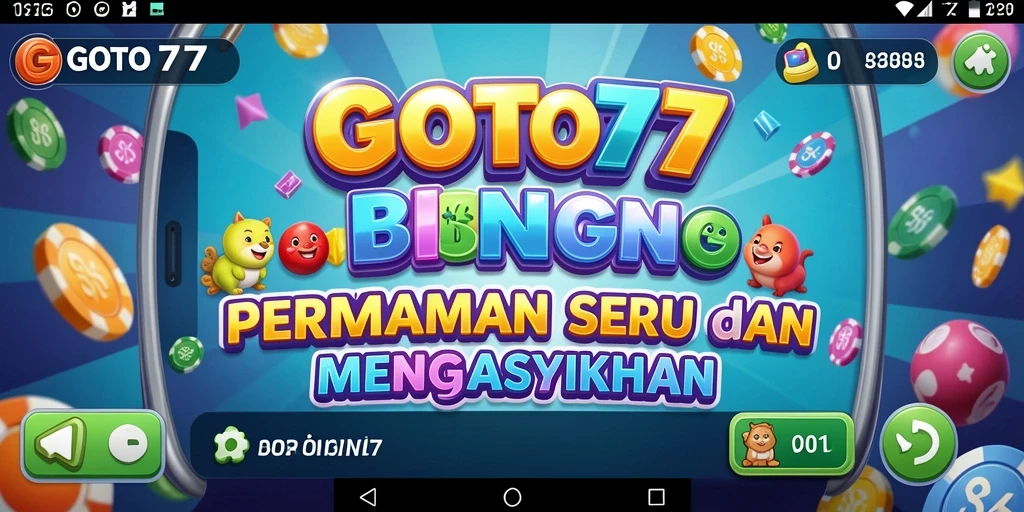Tampilan gameplay Bingo yang seru di GOTO77