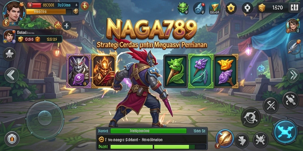 Screenshot gameplay NAGA789 dengan karakter dan strategi yang menarik.