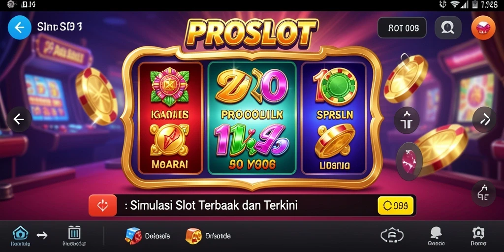Tampilan gameplay nyata yang mengasyikkan di PROSLOT.